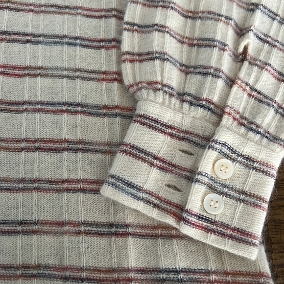 Claudine Vintage Lambswool Blend Sweater Design in France Size S - Picture 5 of 8